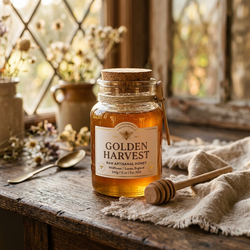 Wild forest honey
